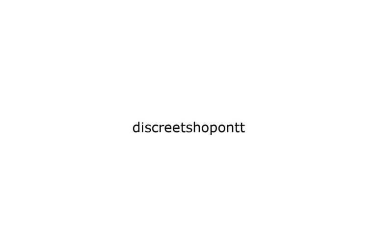 discreetshopontt