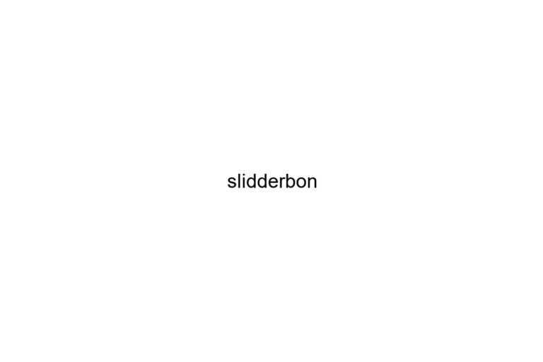 slidderbon