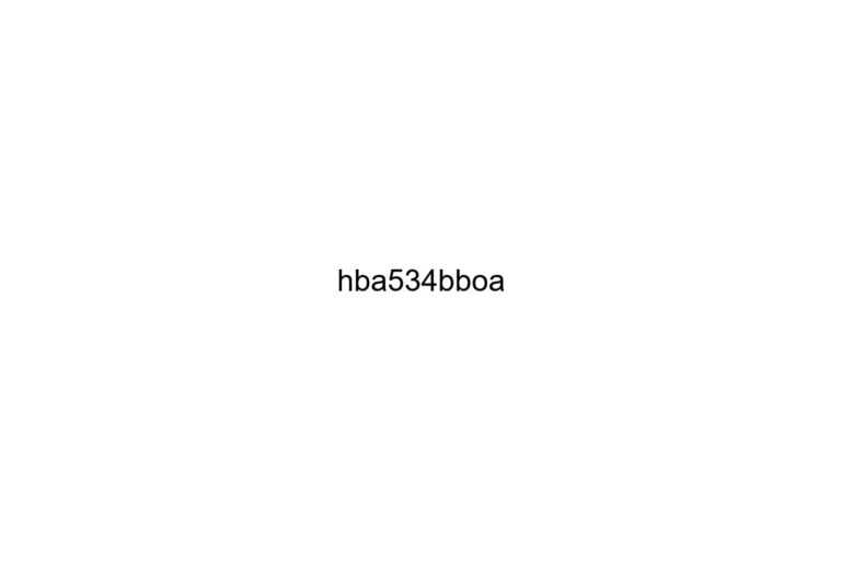 hba534bboa