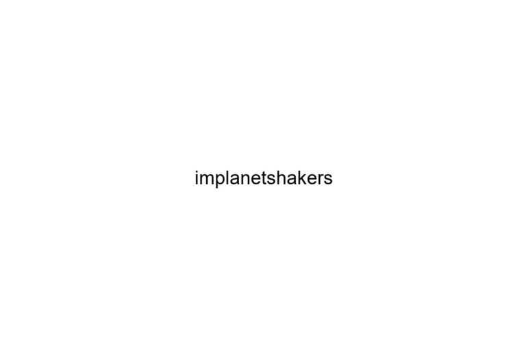 implanetshakers