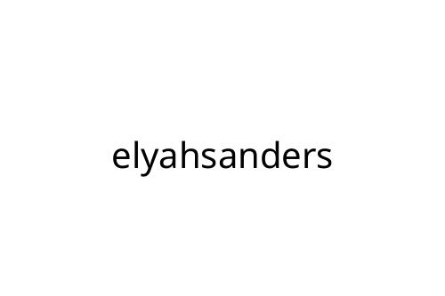 elyahsanders