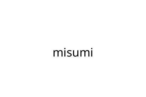 misumi