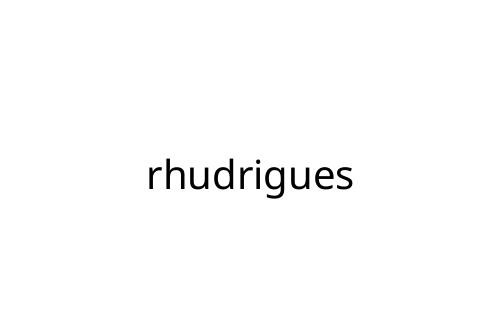 rhudrigues