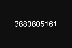 3883805161