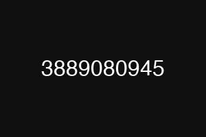 3889080945
