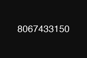 8067433150
