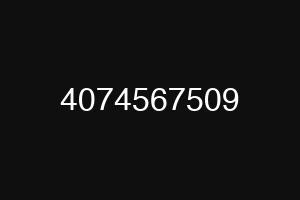 4074567509