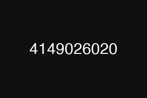 4149026020